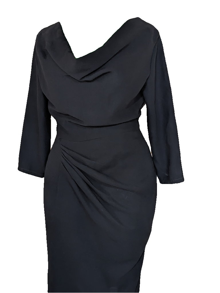 Enigma Black Dress