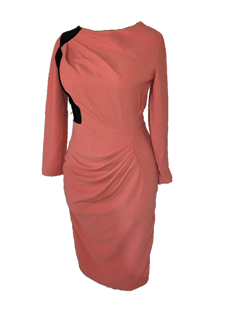 Radiance Two-Tone Pencil Dress