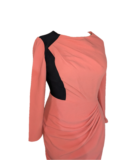 Radiance Two-Tone Pencil Dress