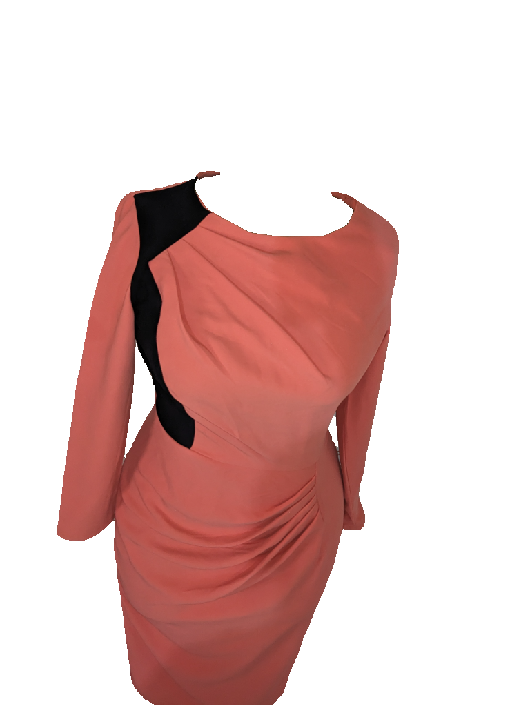 Radiance Two-Tone Pencil Dress